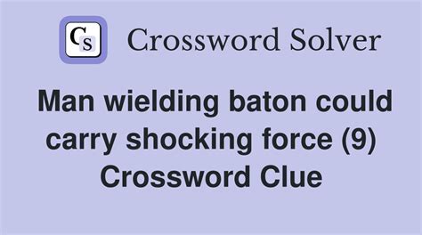 baton crossword|Baton (4) Crossword Clue